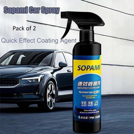 Sopami Car Coating Spray for Long-Lasting Shine – 50ml (Pack of 2)