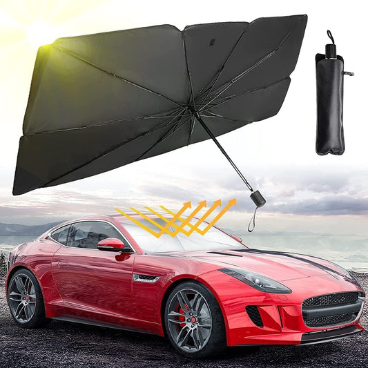 Car Windshield Sunshade Umbrella – Foldable UV Protection Sun Shade for Cars