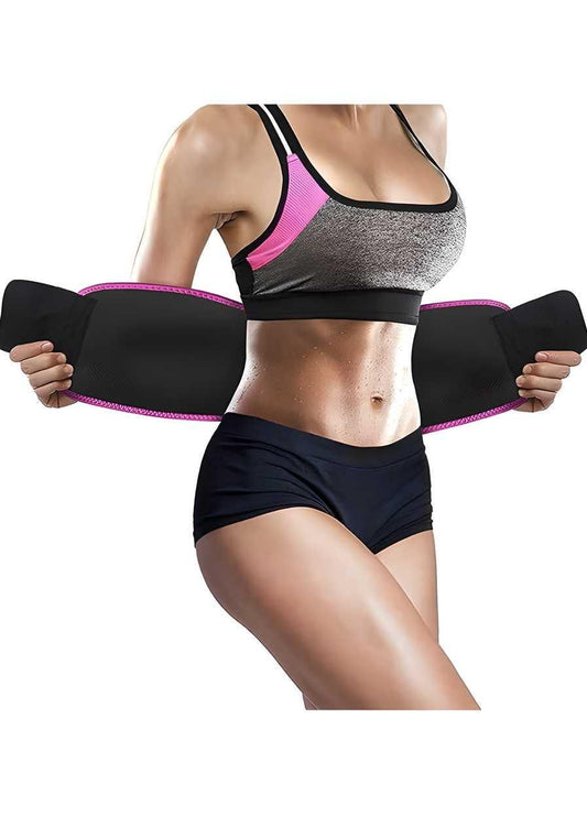 Premium Waist Trimmer Belt for Women – Adjustable Compression & Tummy Control